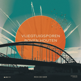 Rick de Gier - Vliegtuigsporen boven Houten